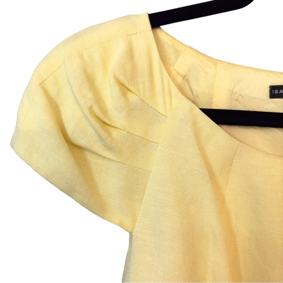 ISABELLA DeMARCO LINEN BLEND SHEATH DRESS SIZE 8 - Picture 3 of 6